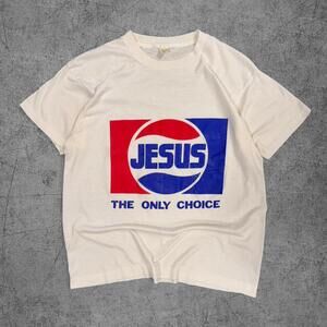 80s Pepsi Jesus ‘The Only Choice’ Tee